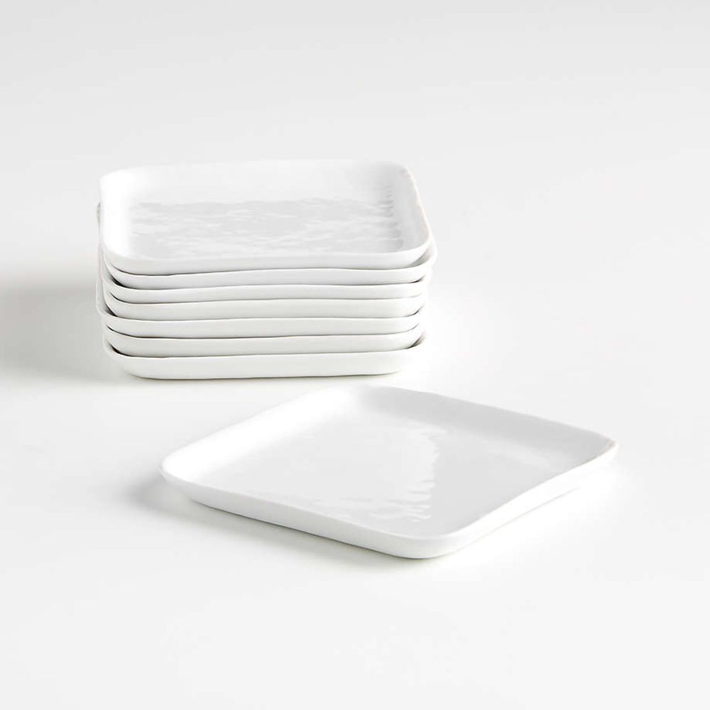 Square clearance appetizer plates