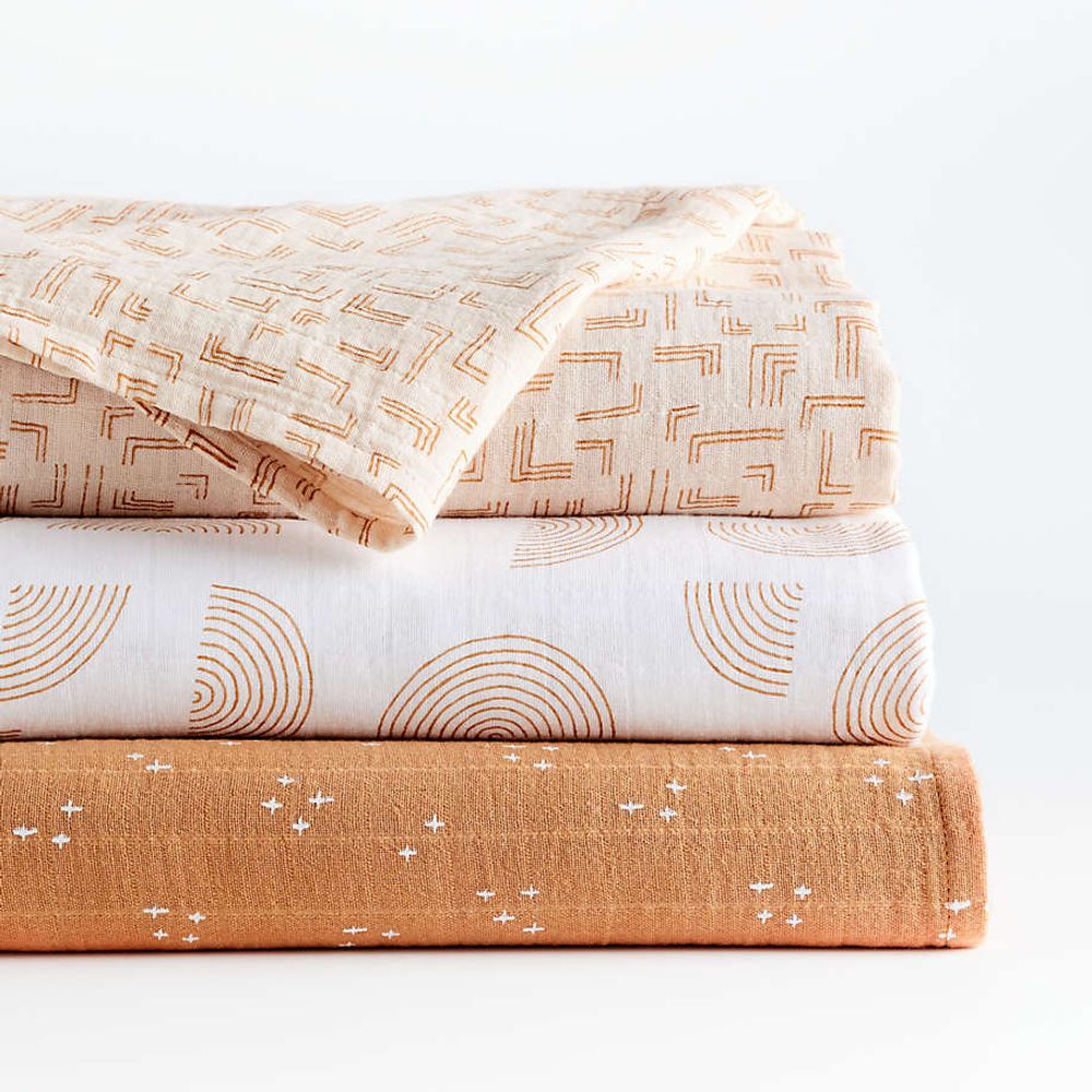 Modern baby receiving blankets discount