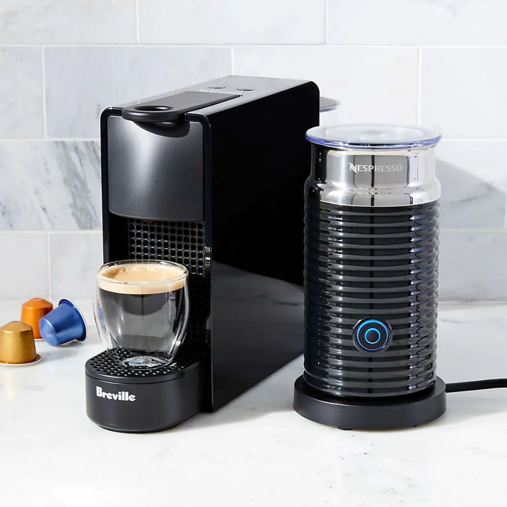 Crate Barrel Nespresso by Breville Essenza Black Mini Espresso
