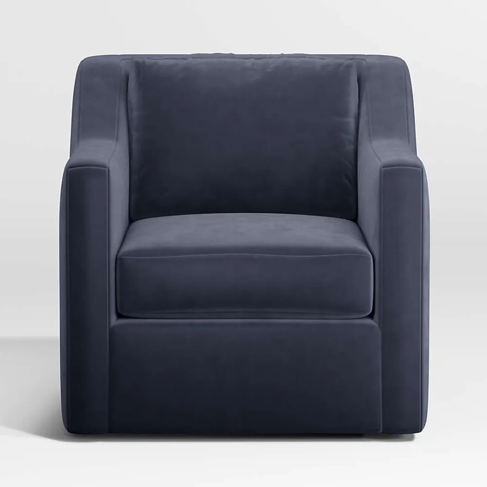 Crate and barrel clearance notch swivel chair