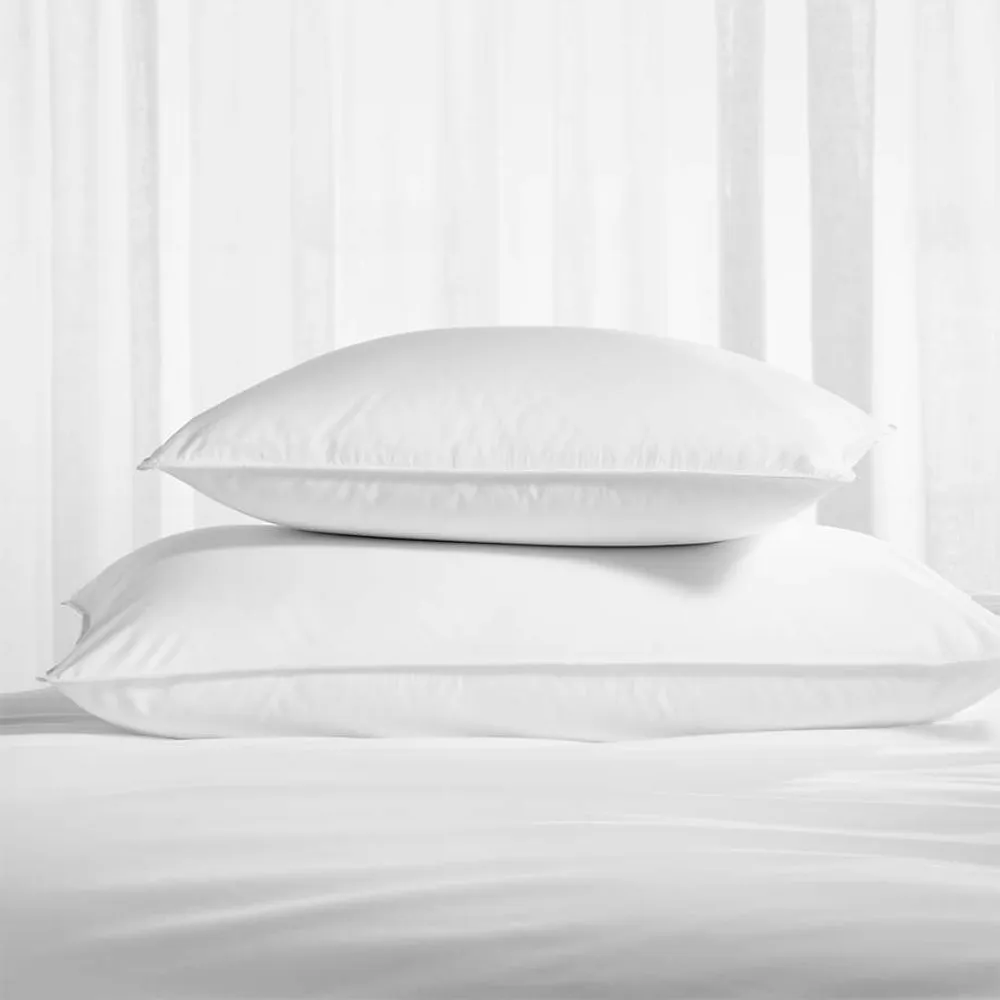 Crate&Barrel Standard Pillow Protectors, Set of 2 | Square One