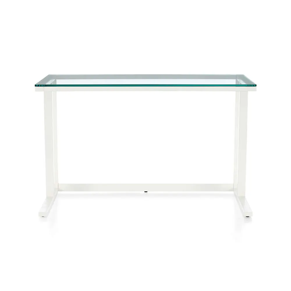 Crate Barrel Pilsen Salt Desk Square One