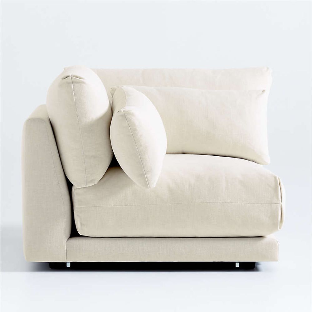 Crate Barrel Plush Modular Corner Chair The Shops at Willow Bend