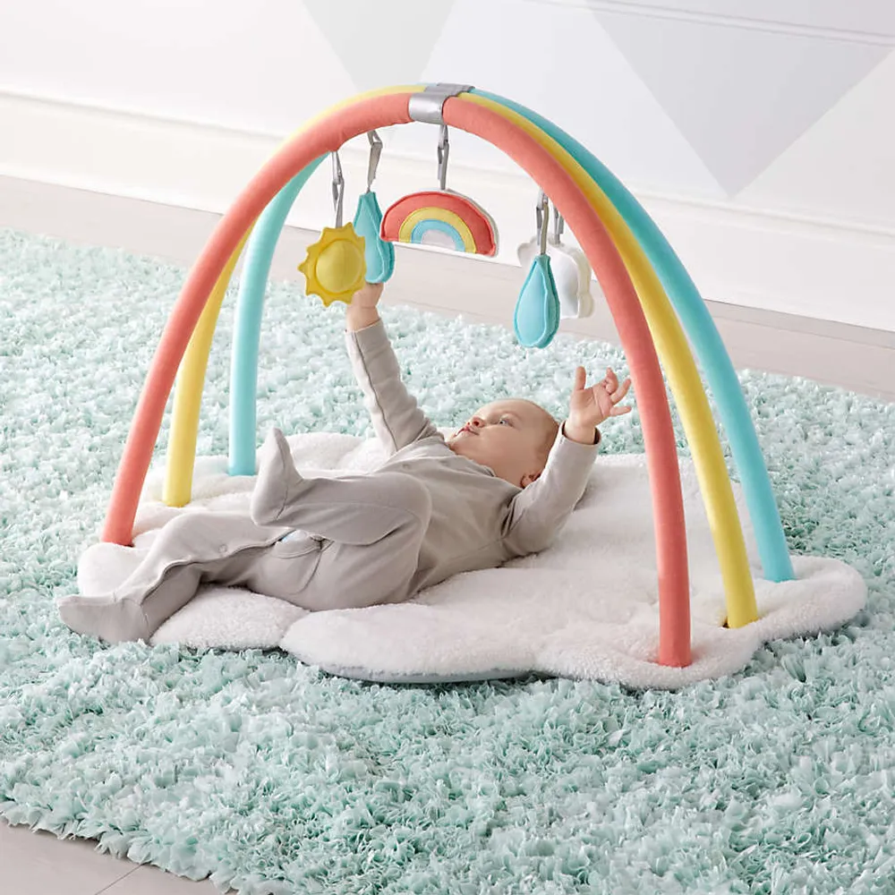 Crate Barrel Rainbow Baby Activity Gym Yorkdale Mall