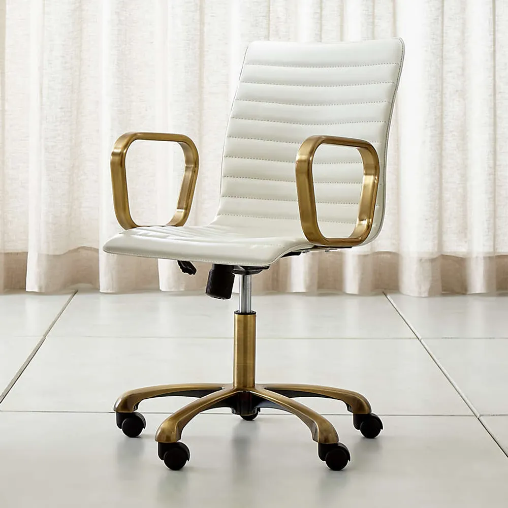 Crate and barrel ripple office chair sale