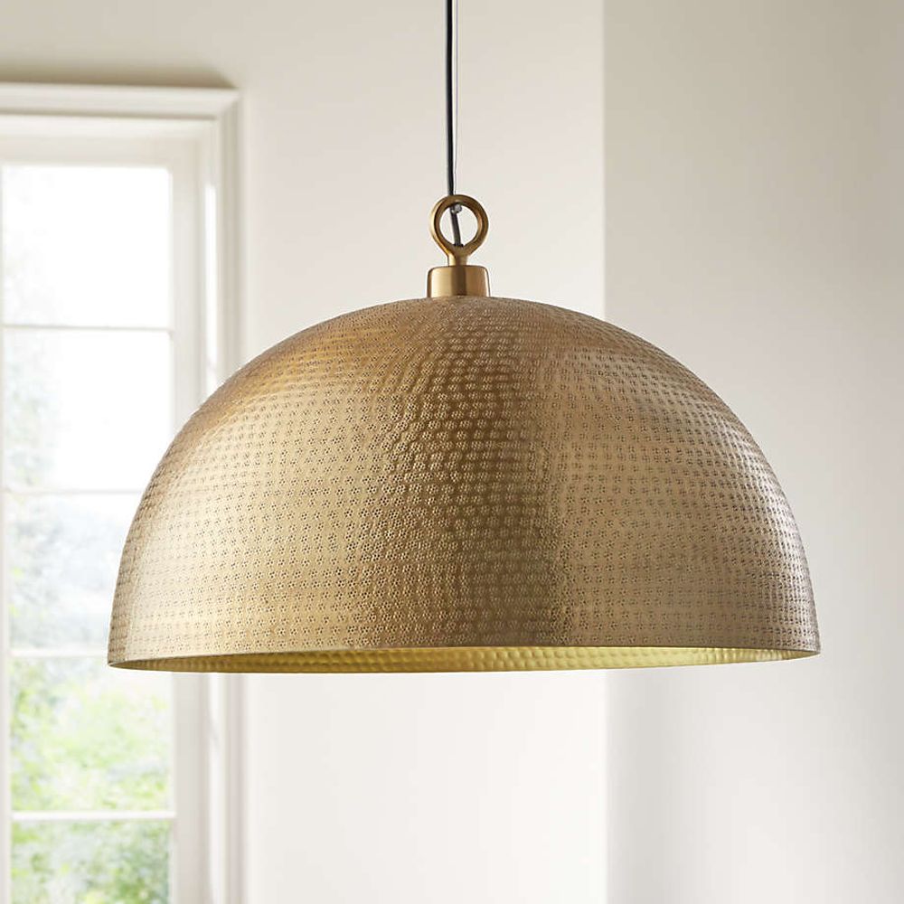 Rodan hammered hot sale metal pendant light