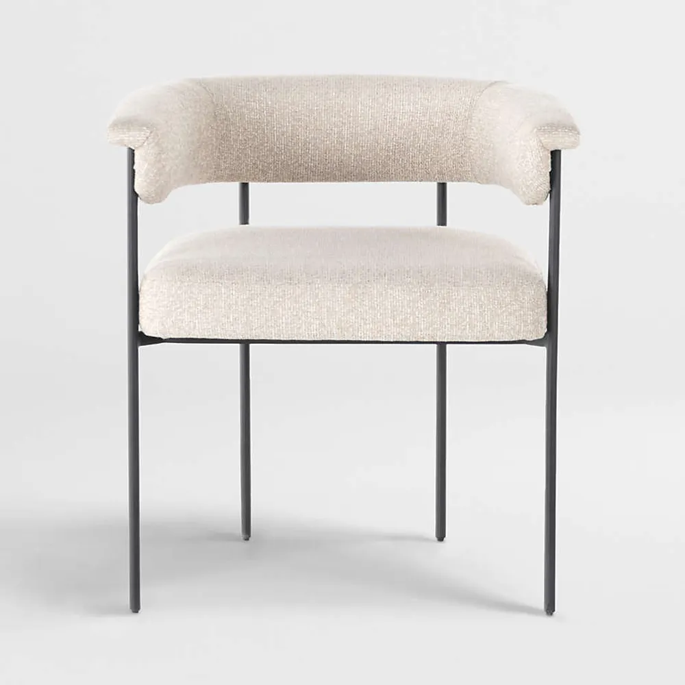 Crate and deals barrel boucle chair