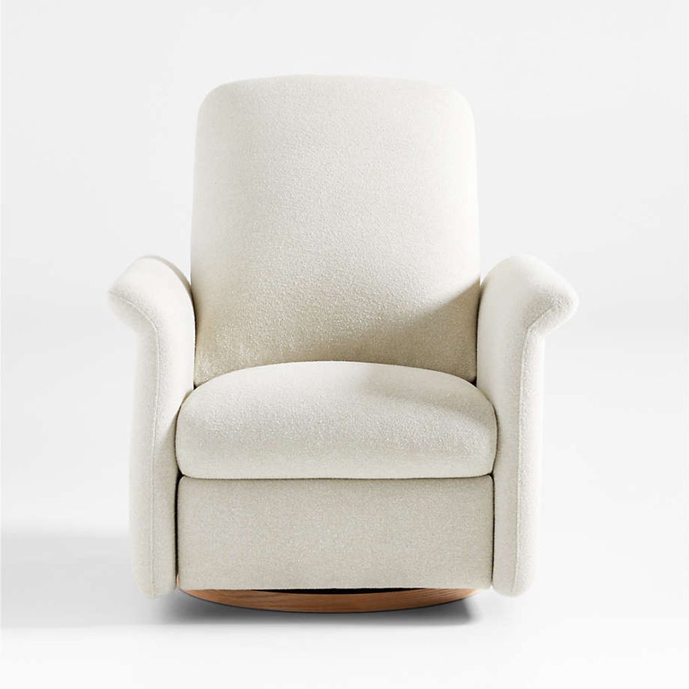 Drew swivel chair shop crate and barrel