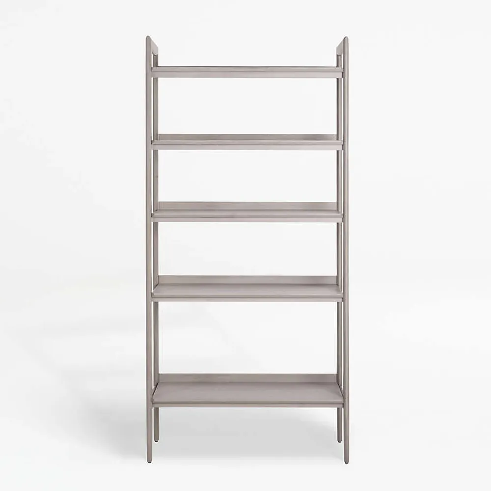 Crate Barrel Tate Stone Wide Storage Bookshelf Yorkdale Mall