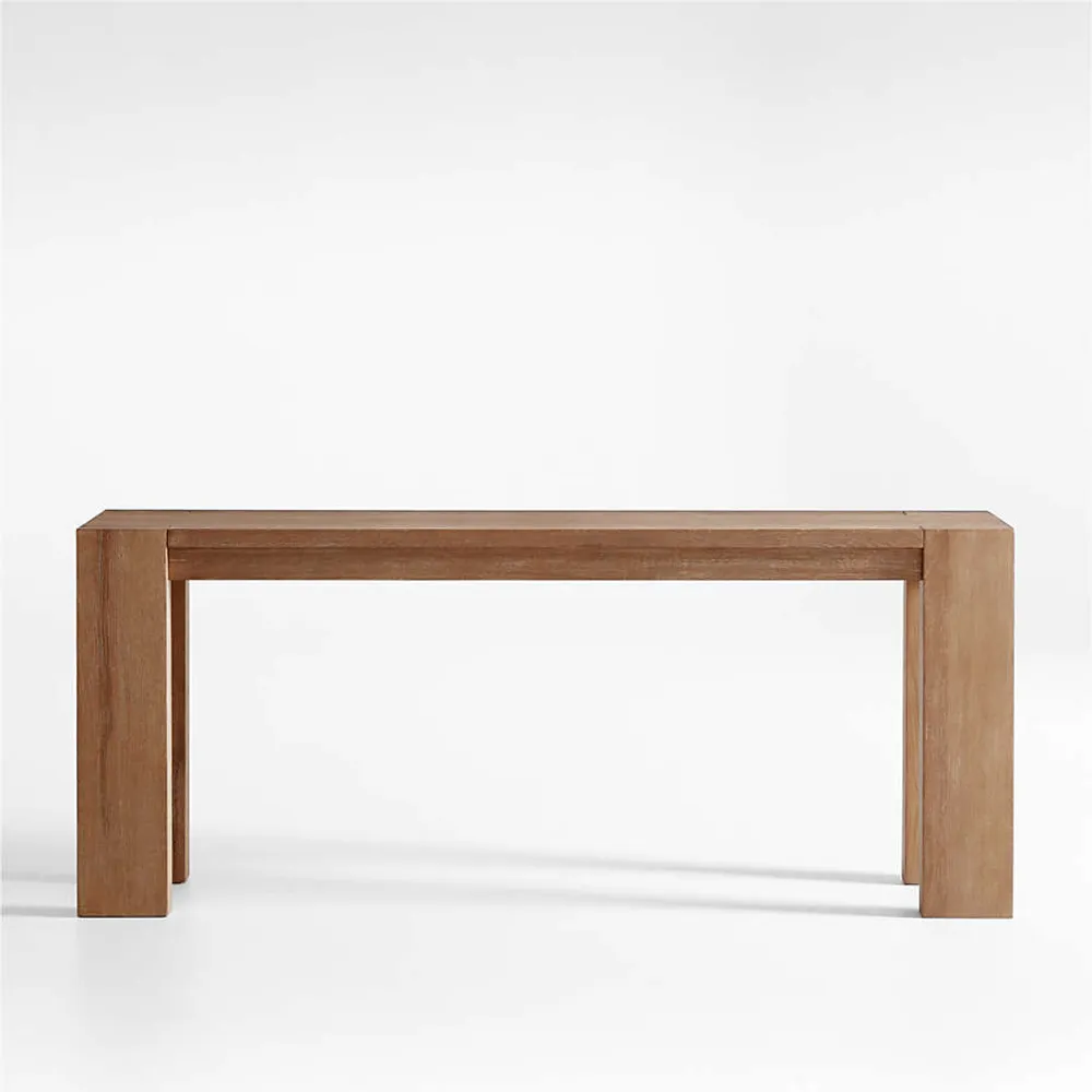 Crate on sale console table