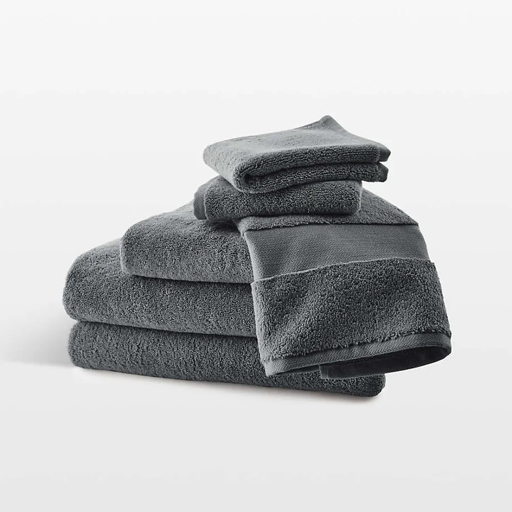 Slate grey bath towels store