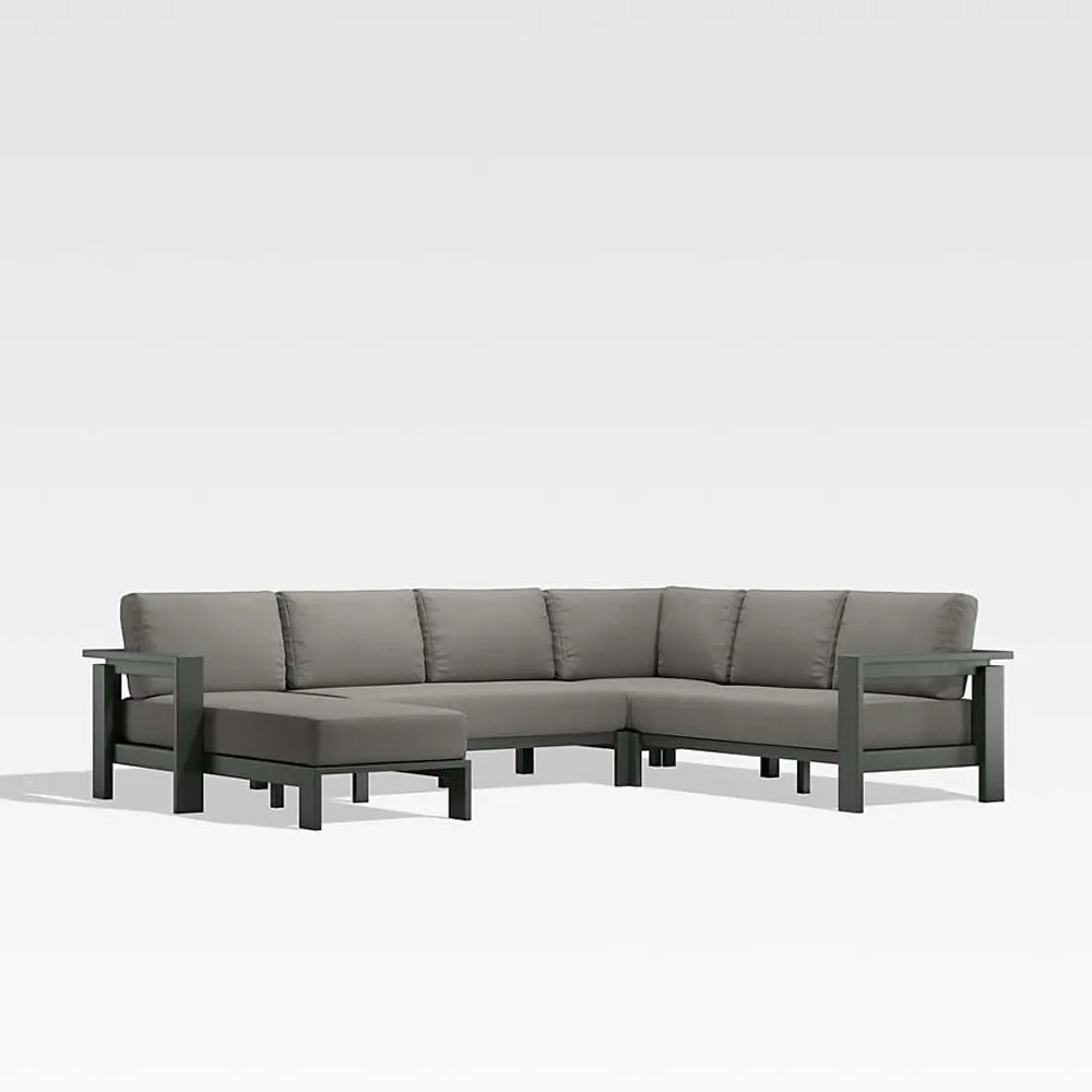 Walker outdoor clearance metal sofa