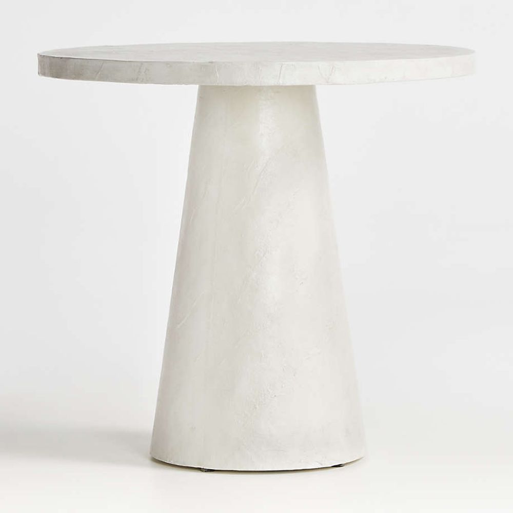 Crate and deals barrel white table