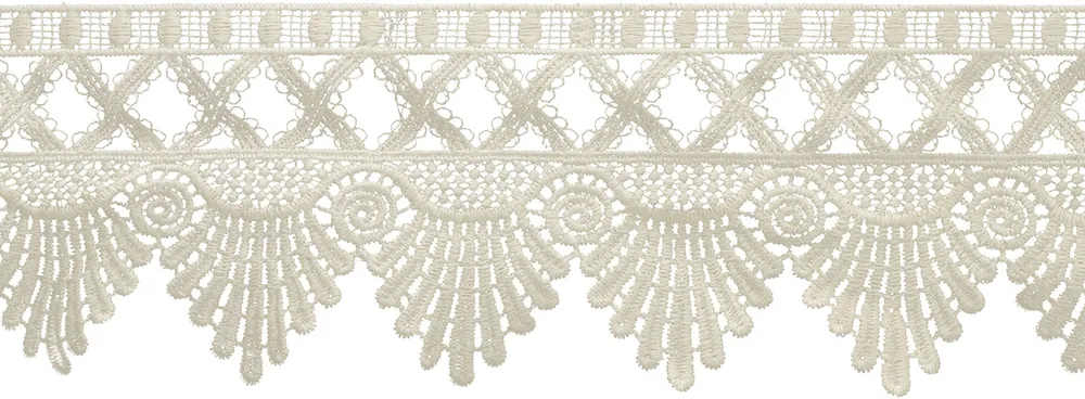 Joann Fabrics Simplicity Scalloped Edge Venice Lace Trim 3.5