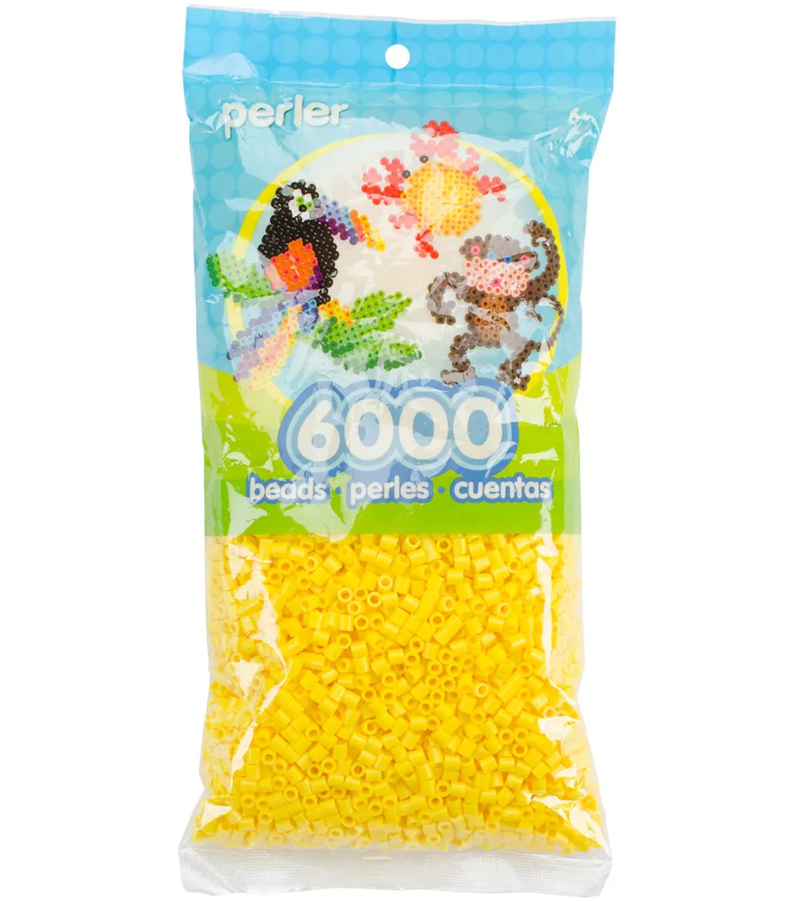 Joann Fabrics Perler Beads 6000 Bead Bag Yellow Pueblo Mall
