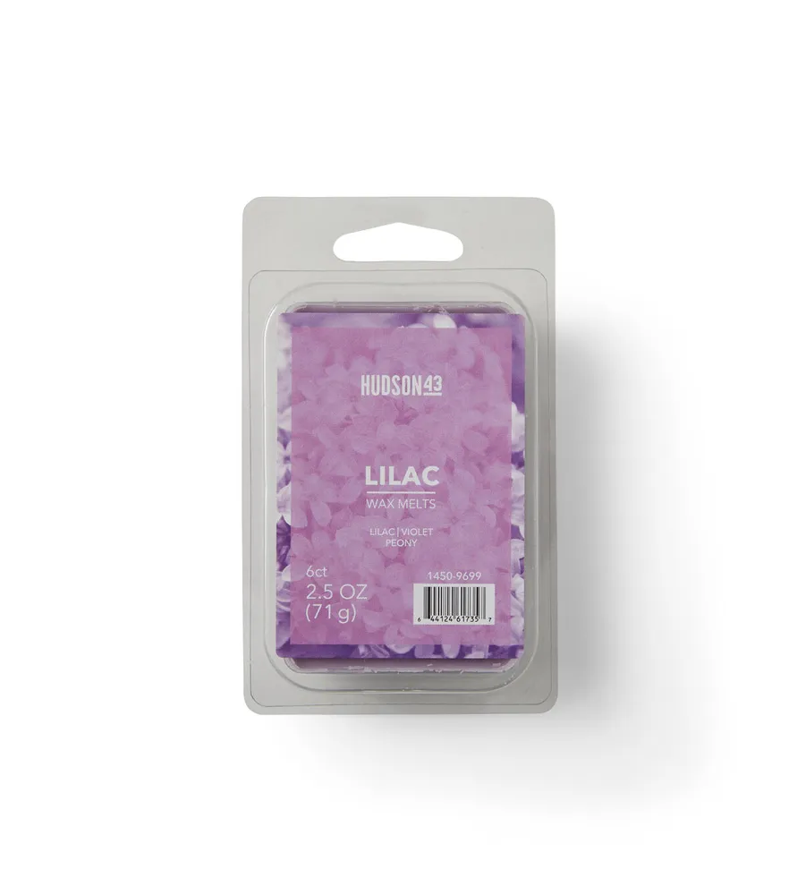 Joann Fabrics Hudson 43 Candle Light Collection Wax Melt Lilac