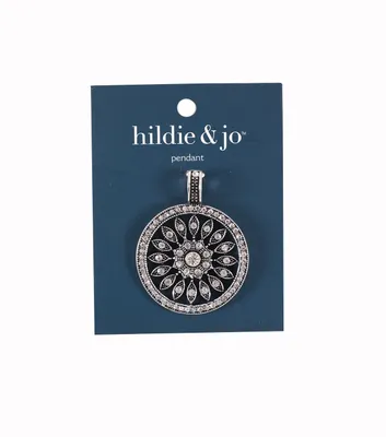 Joann Fabrics Hildie jo Leaf Pendant Antique Silver Pueblo Mall
