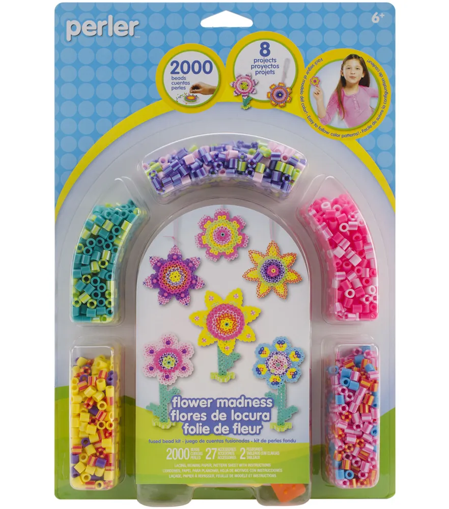 Joann Fabrics Perler Bead Set Flower Madness Pueblo Mall