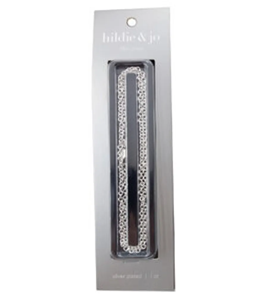 Joann Fabrics Hildie jo 18in Cable Chain Necklace Silver