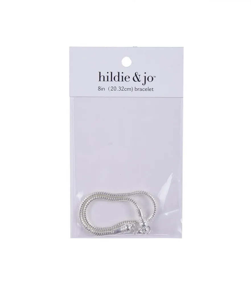 Joann Fabrics Hildie jo 8.5in Bracelet with Screw Off End
