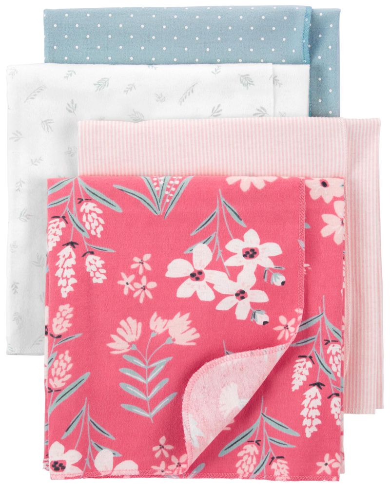 Carters Oshkosh Baby Multi 4-Pack Receiving Blankets | carters.com