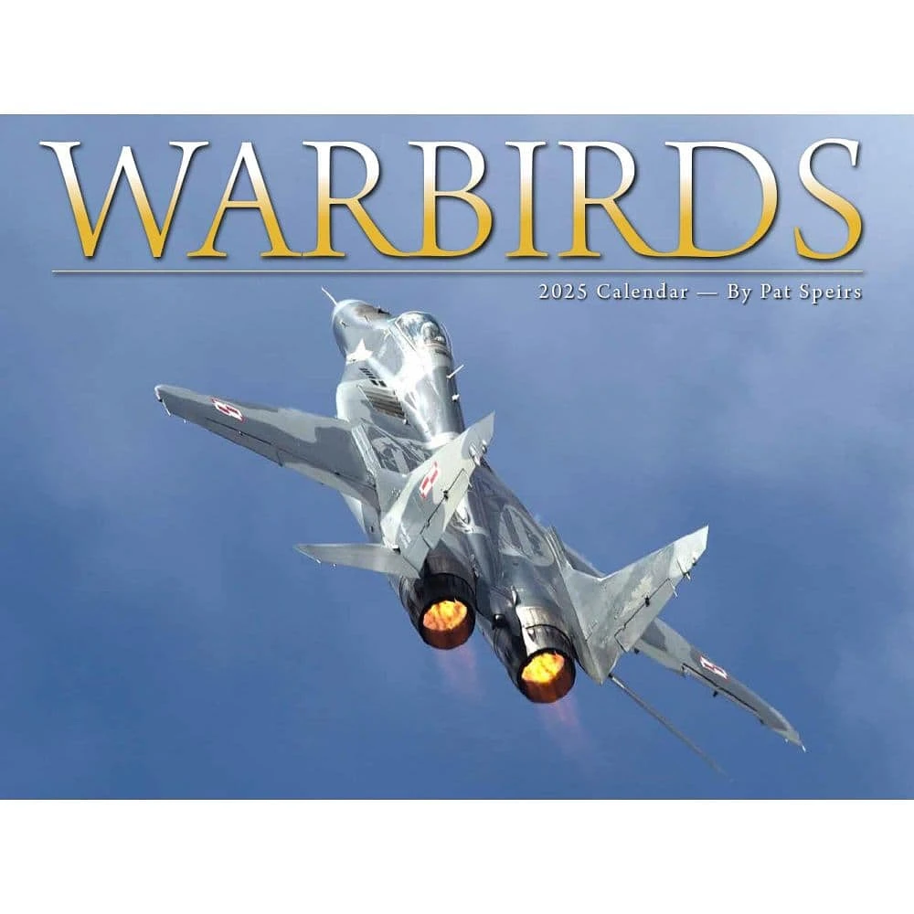 TideMark Warbirds of WWII 2025 Wall Calendar Hamilton Place