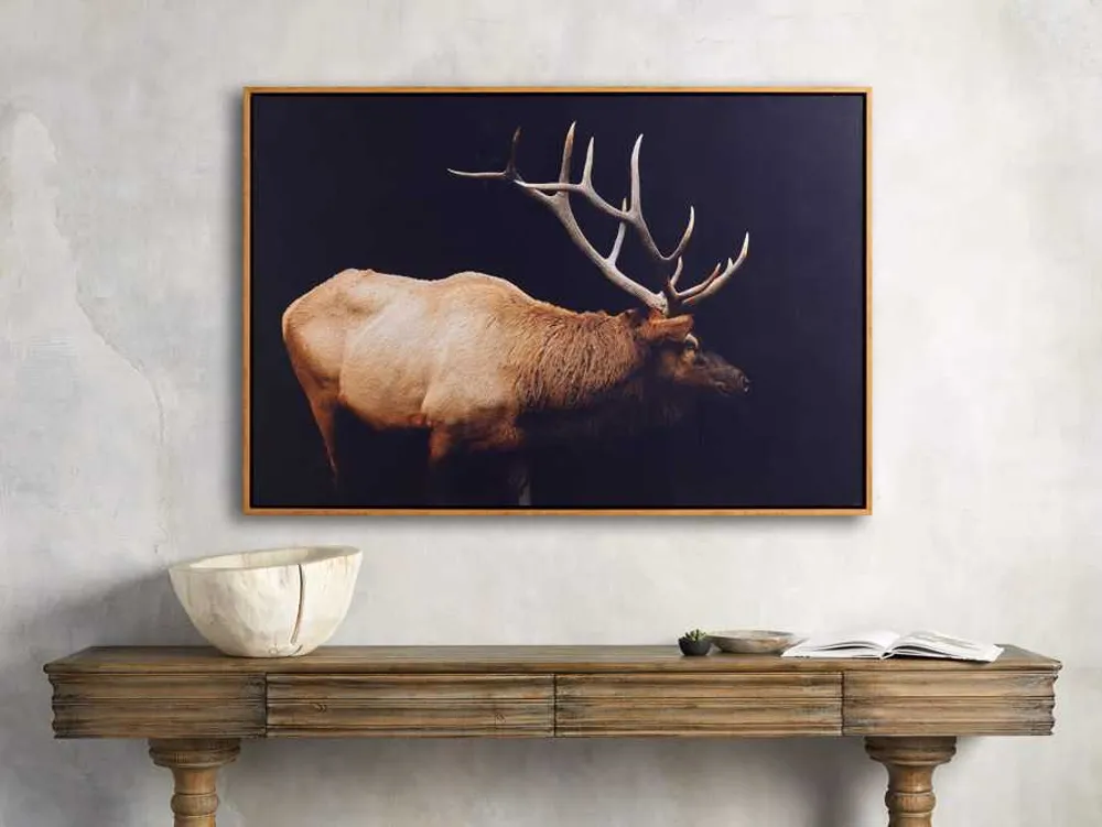 Arhaus Caribou Canvas Wall Art | The Summit at Fritz Farm