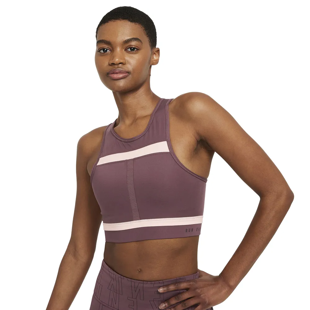 Nike Women s Nike Dri FIT Swoosh Run Division Longline Sports