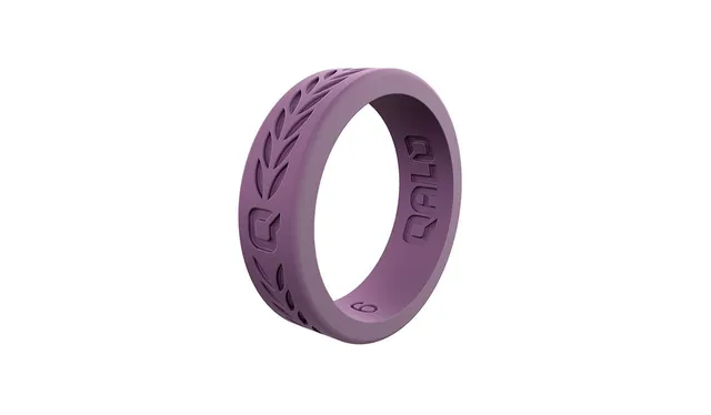 Qalo purple sparkle new arrivals ring