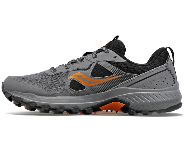 Saucony men's excursion tr11 gtx clearance trail running shoes - black/orange