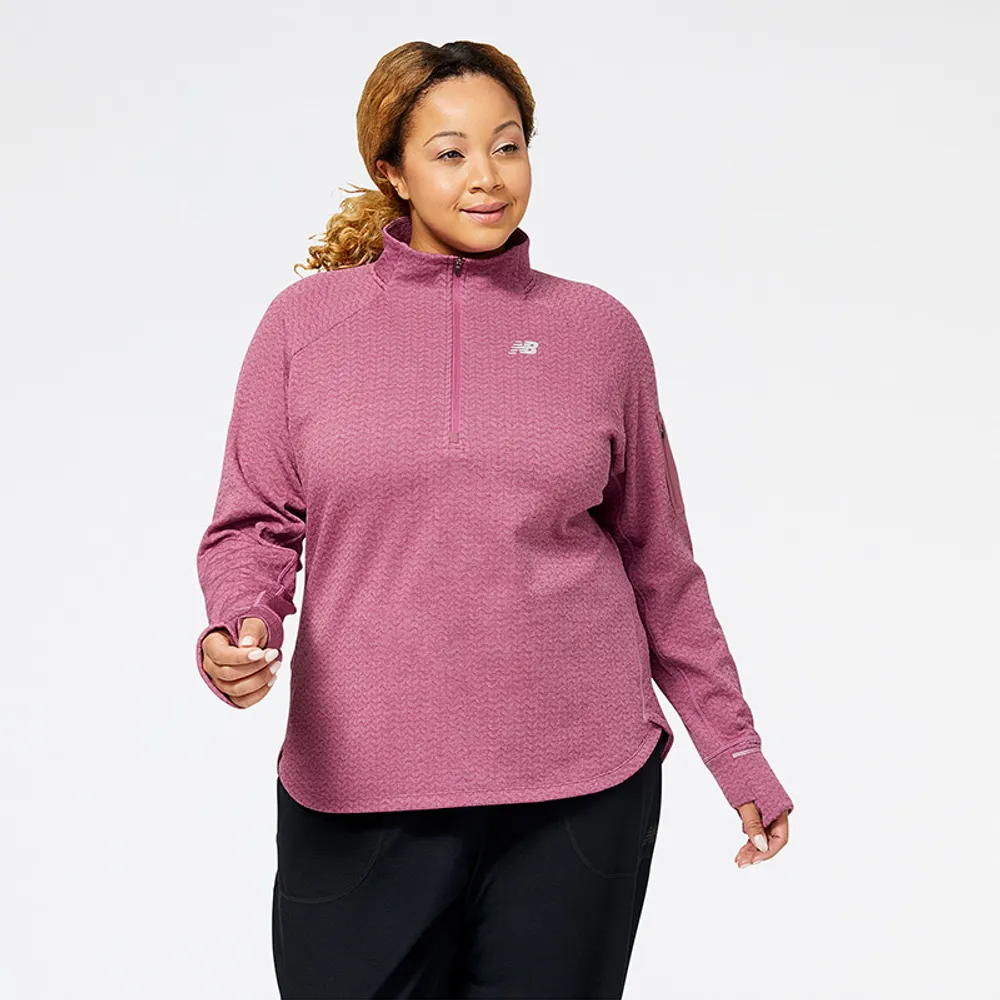 New balance women's heat grid hoodie hot sale