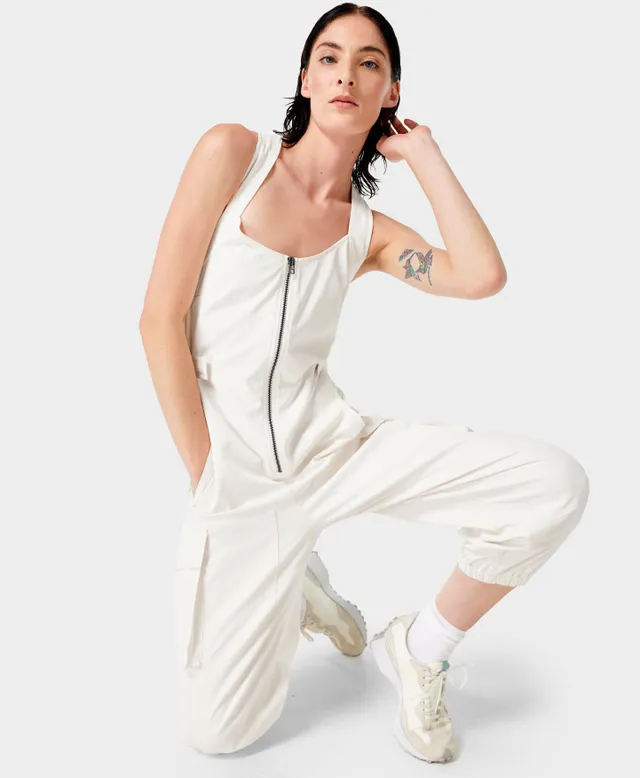 White nike jumpsuit on sale womens