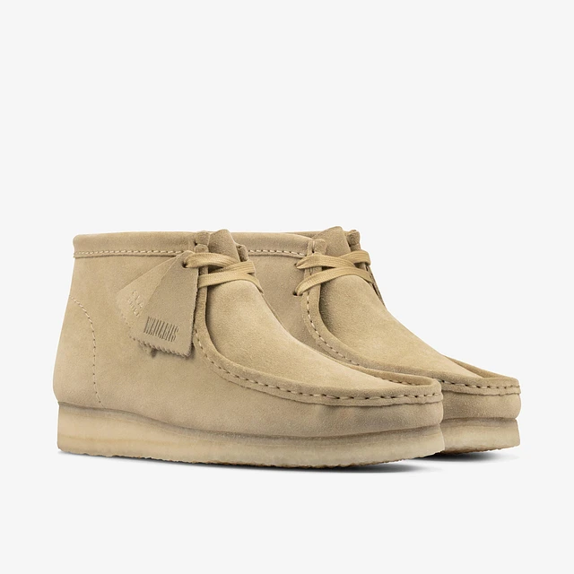 Clarks Wallabee Boot 55512 (Black Leather) | MainPlace Mall