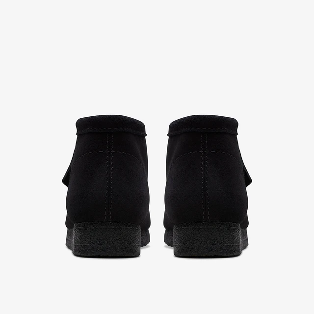 Clarks Wallabee Boot 55512 (Black Leather) | MainPlace Mall