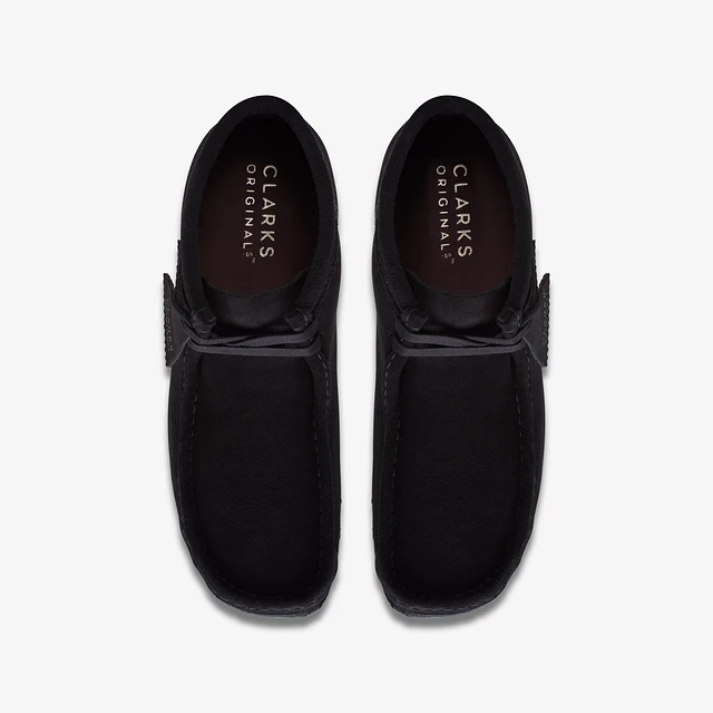 Clarks Wallabee Boot 55512 (Black Leather) | MainPlace Mall