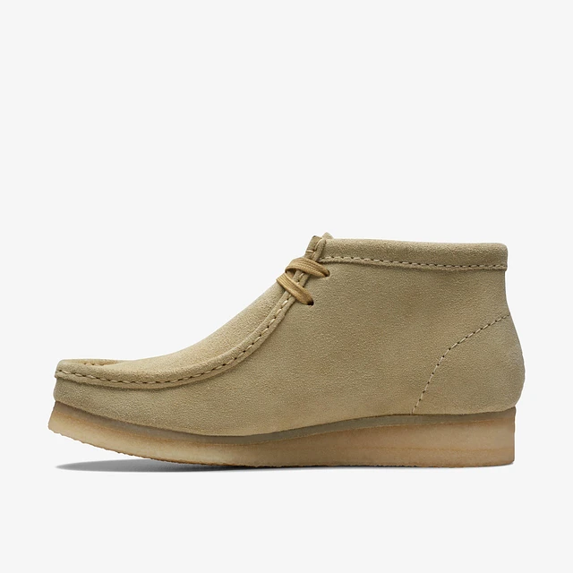Clarks Wallabee Boot 55512 (Black Leather) | MainPlace Mall