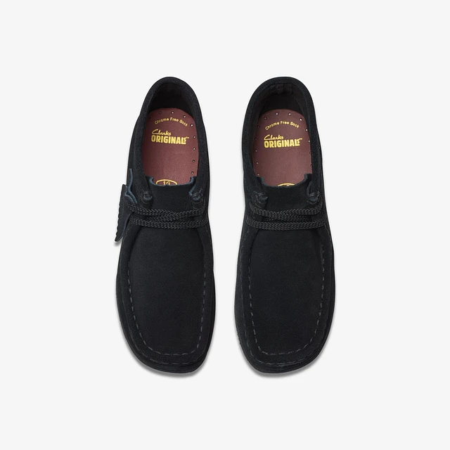 Clarks Wallabee Boot 55512 (Black Leather) | MainPlace Mall