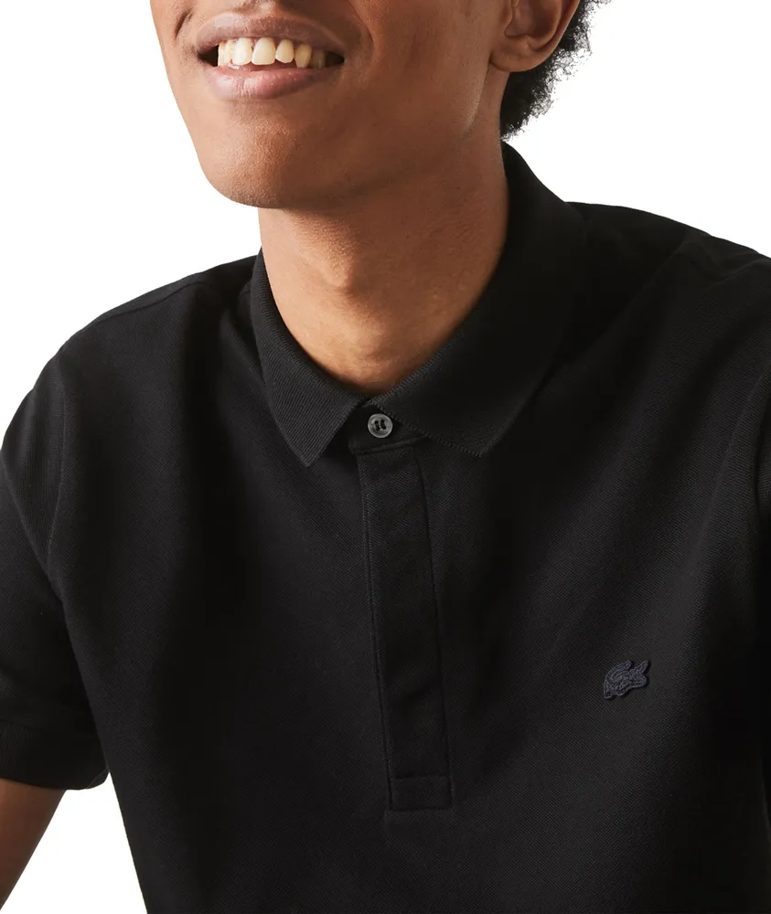 Lacoste paris outlet polo black