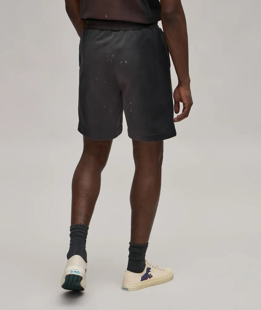 vaultroom FRENCH TERRY SHORTS / BLACK-