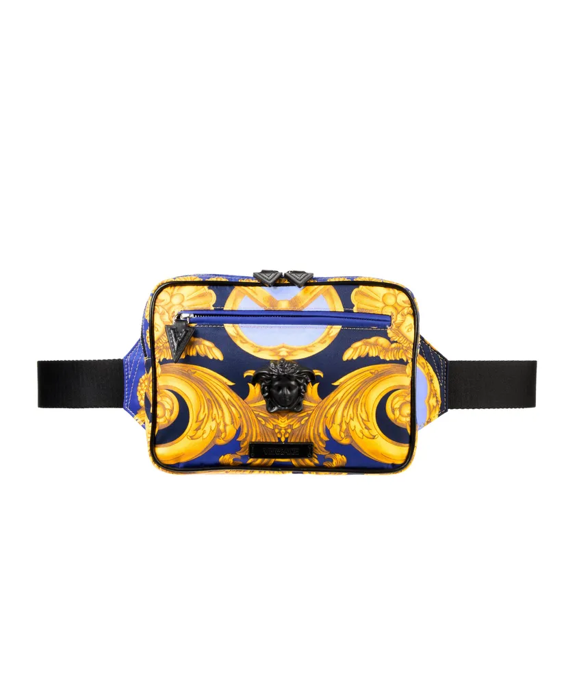 Versace nylon belt online bag