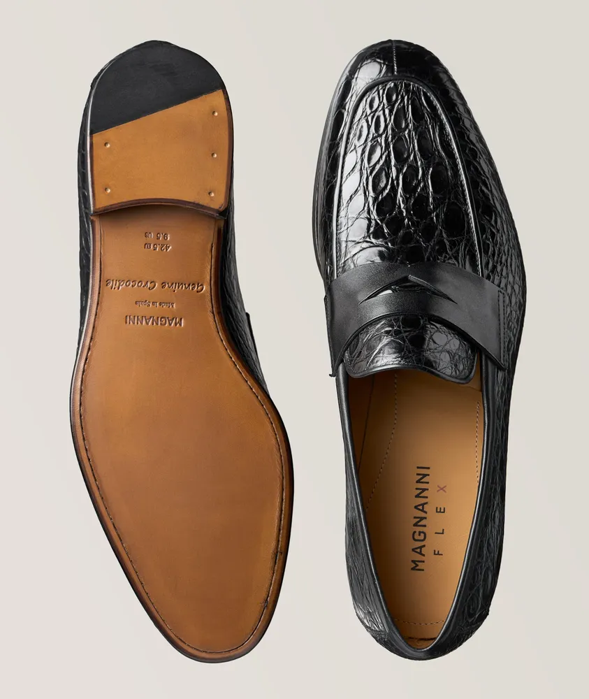 Magnanni deals crocodile shoes