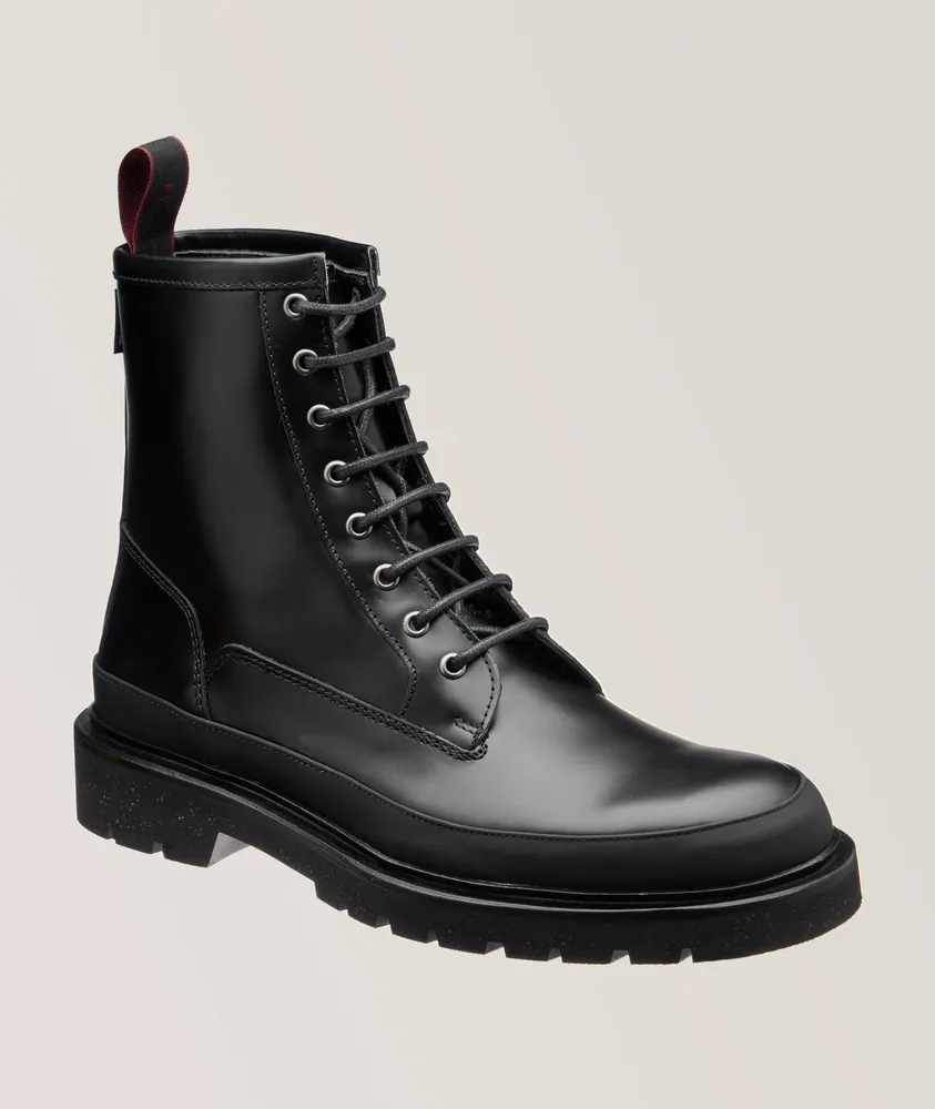 Dense spazzolato 2024 leather boots