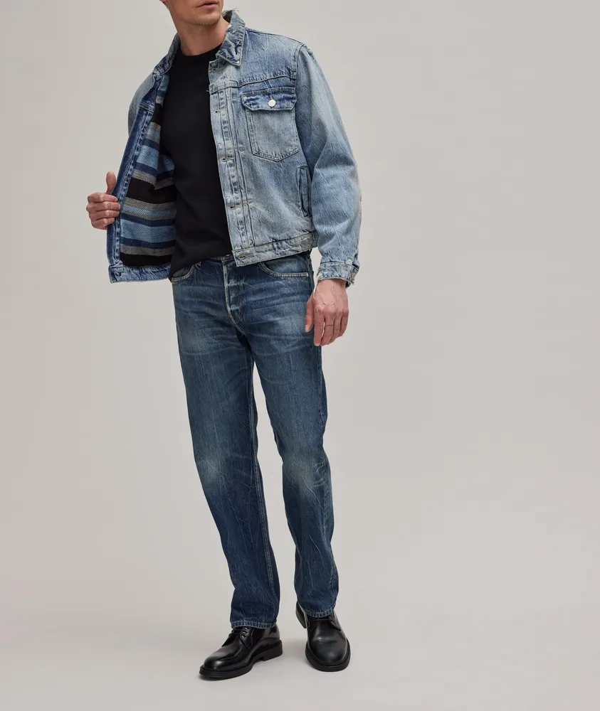 Cotton 2024 jeans jacket