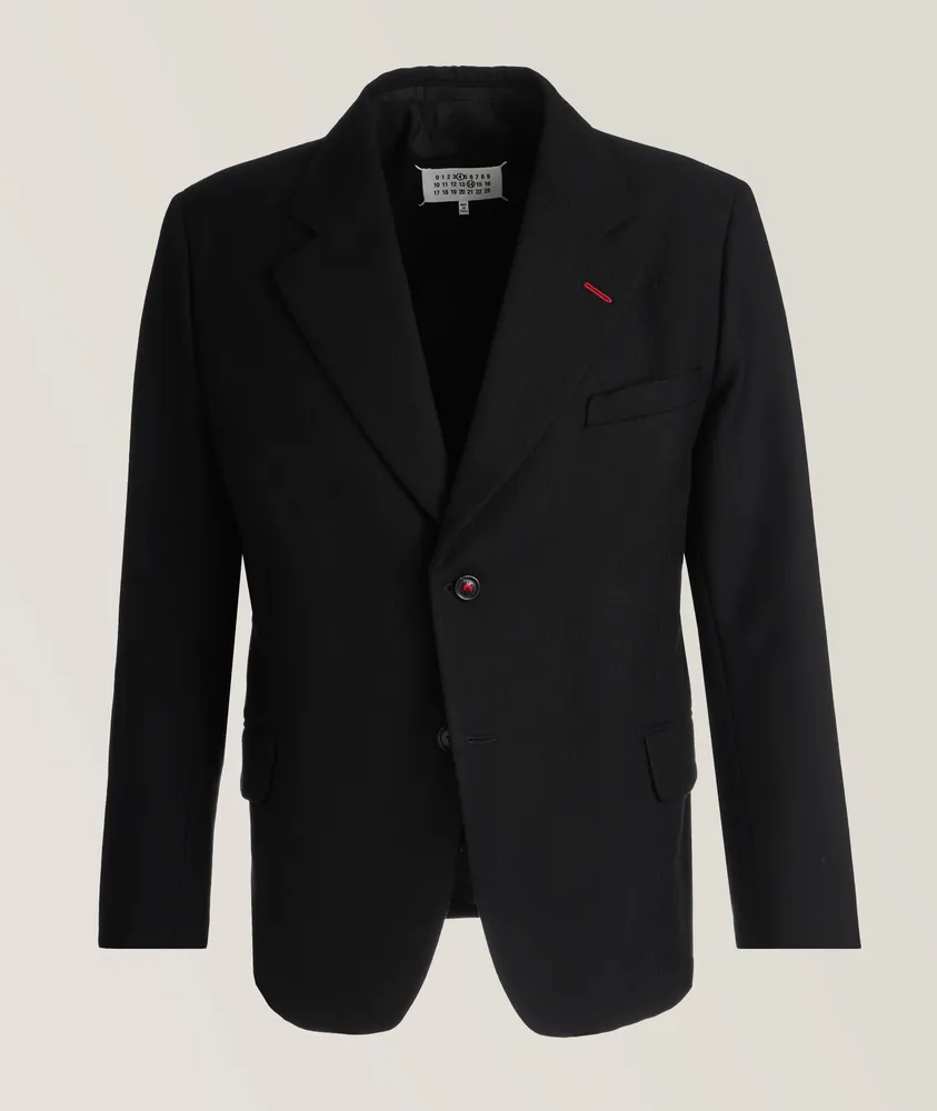 Maison Margiela Herringbone Weave Wool Sport Jacket | Yorkdale Mall