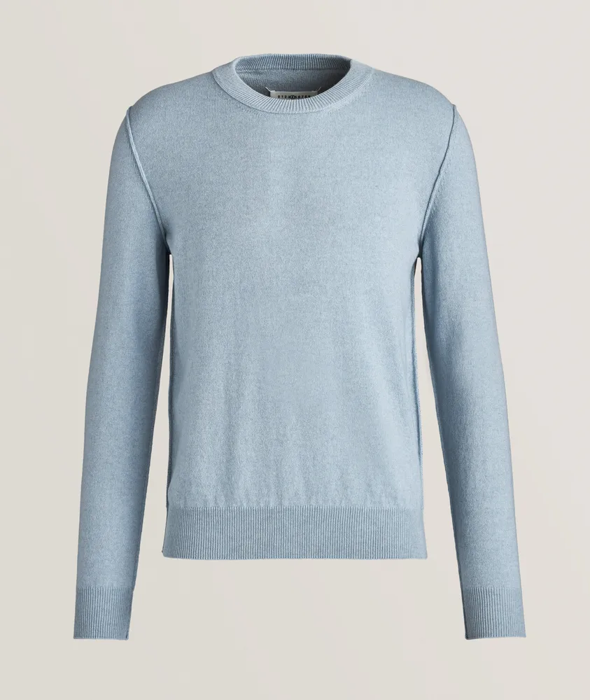Maison Margiela Knit Cashmere Crewneck Sweater | Square One
