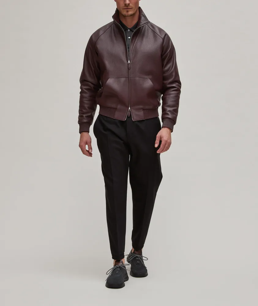 Berluti Deerskin Leather Jacket | Square One