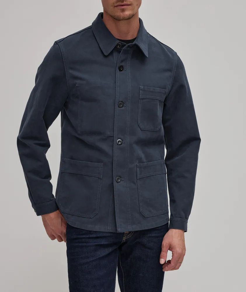 Brushed cotton clearance jacket