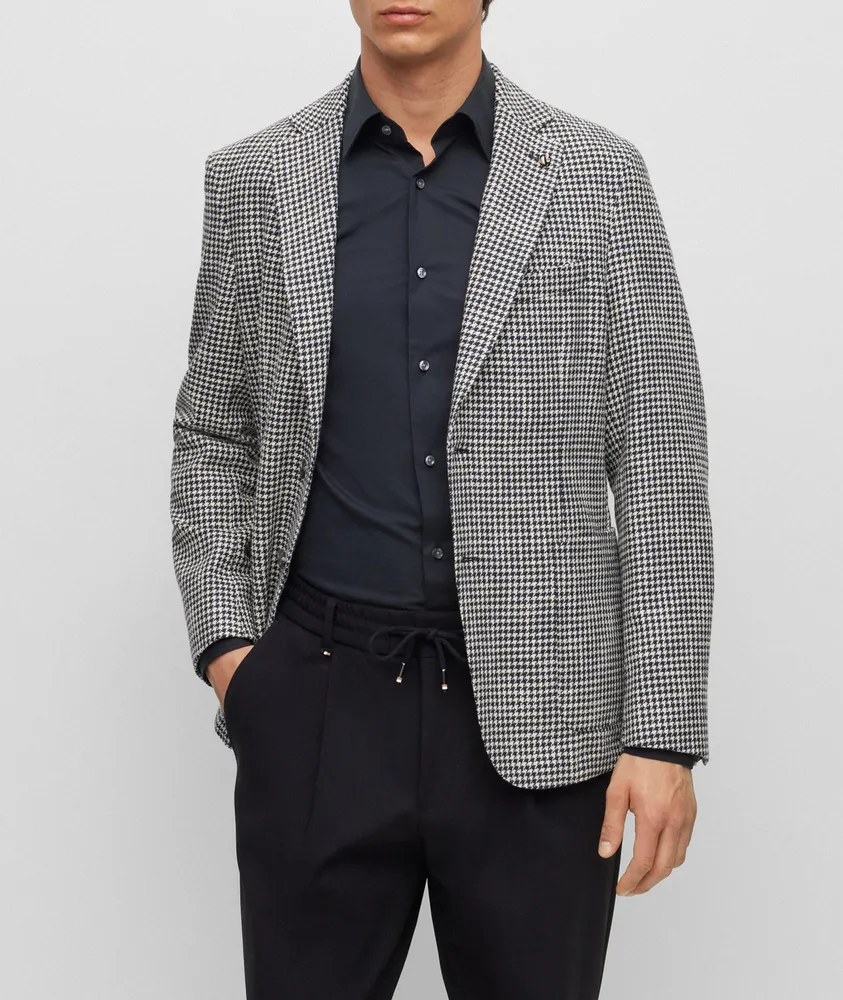 Houndstooth sports outlet jacket