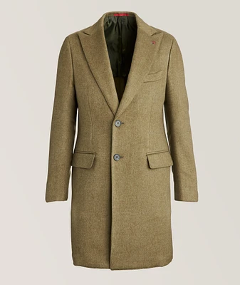 wirrow 23aw Wool Cashmere Chester Coat