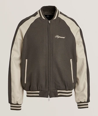 Zara CONTRASTING VARSITY BOMBER | Yorkdale Mall